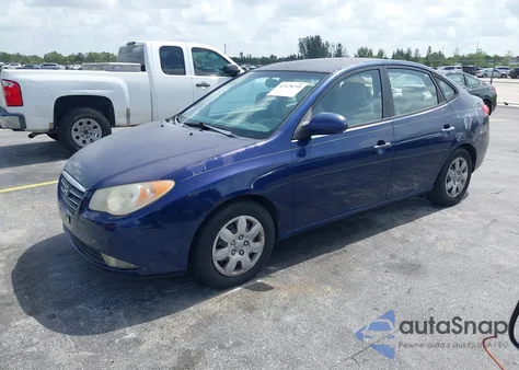 2007 Hyundai Elantra Gls/Limited/Se from USA, damaged, VIN KMHDU46D77U229703
